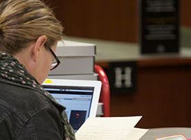 Researcher at the NYS Archives Researcher at the NYS Archives